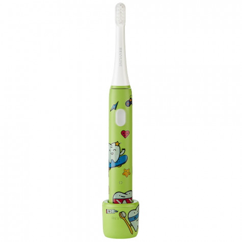 Электрическая звуковая зубная щётка Revyline RL 050 Kids, Green