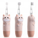 Электрическая звуковая зубная щётка Revyline RL 025 Baby Kitty, Beige