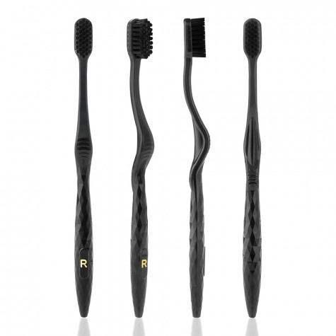 Набор зубных щеток Revyline SM6500 Duo Crystal, Black & White