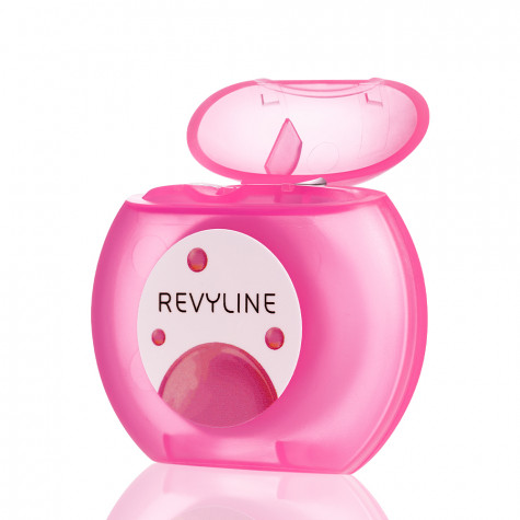 Зубная нить Revyline полиэстер, вощеная, Bubble Gum, с фтором и бамбуковым углем 30 м